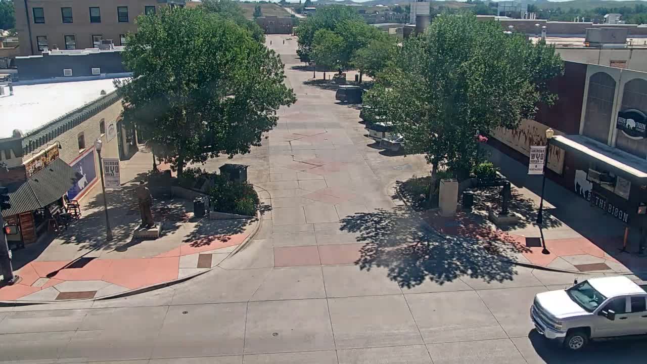 Sheridan, Grinnell Plaza & East Grinnell Street  Live Cam - Sheridan, Sheridan County, Wyoming, USA