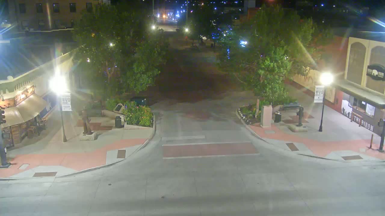 Sheridan, Grinnell Plaza & East Grinnell Street  Live Cam - Sheridan, Sheridan County, Wyoming, USA