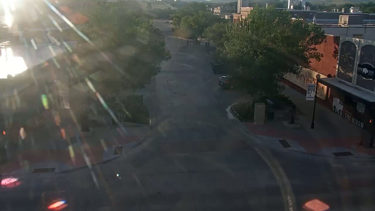 Sheridan, Grinnell Plaza & East Grinnell Street  Live Cam - Sheridan, Sheridan County, Wyoming, USA
