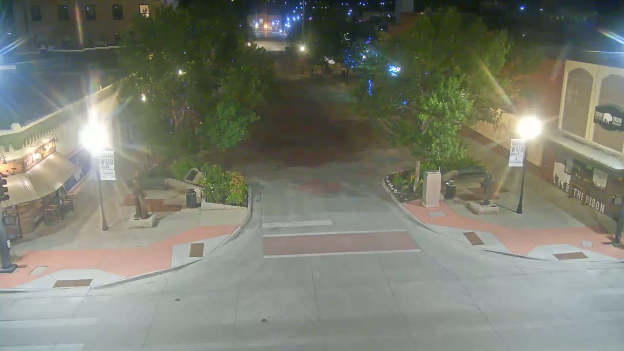 Sheridan, Grinnell Plaza & East Grinnell Street  Live Cam - Sheridan, Sheridan County, Wyoming, USA