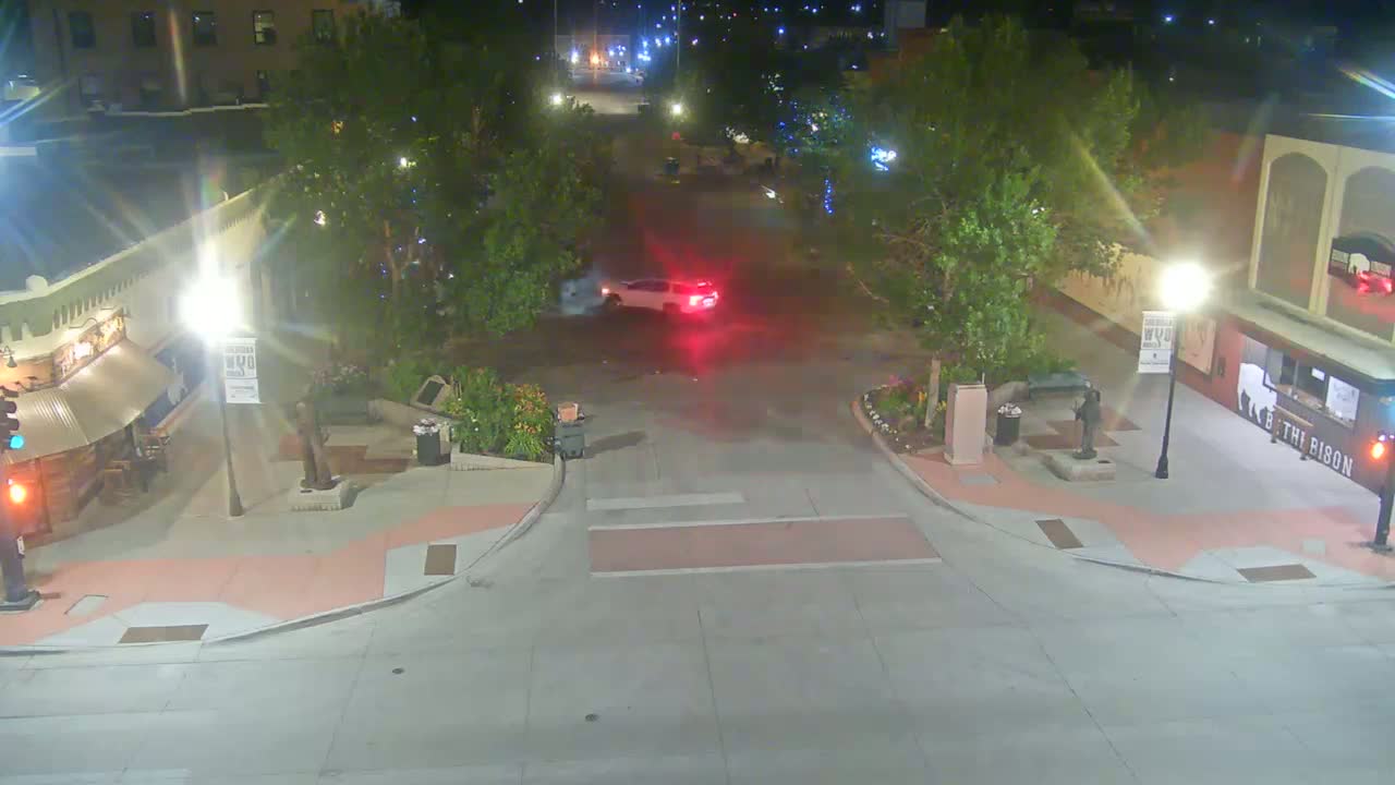 Sheridan, Grinnell Plaza & East Grinnell Street  Live Cam - Sheridan, Sheridan County, Wyoming, USA