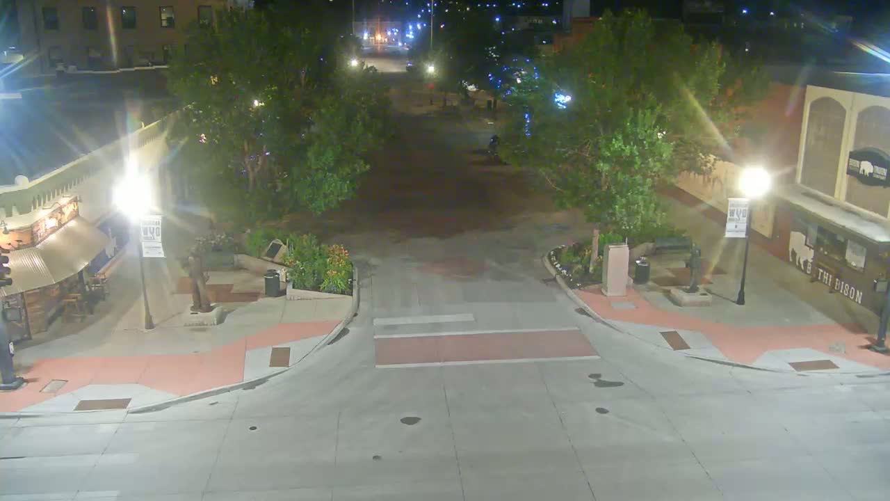 Sheridan, Grinnell Plaza & East Grinnell Street  Live Cam - Sheridan, Sheridan County, Wyoming, USA