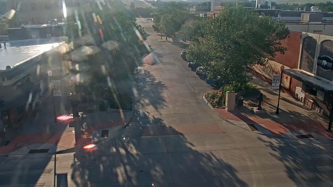 Sheridan, Grinnell Plaza & East Grinnell Street  Live Cam - Sheridan, Sheridan County, Wyoming, USA