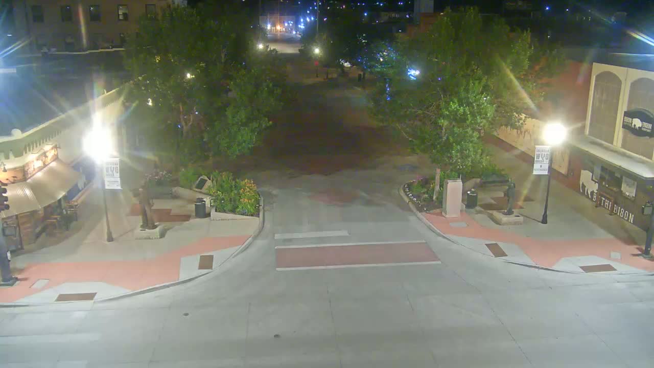 Sheridan, Grinnell Plaza & East Grinnell Street  Live Cam - Sheridan, Sheridan County, Wyoming, USA