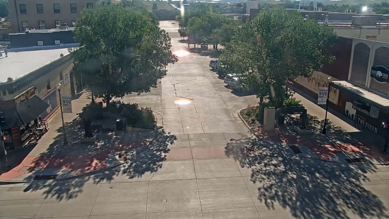 Sheridan, Grinnell Plaza & East Grinnell Street  Live Cam - Sheridan, Sheridan County, Wyoming, USA