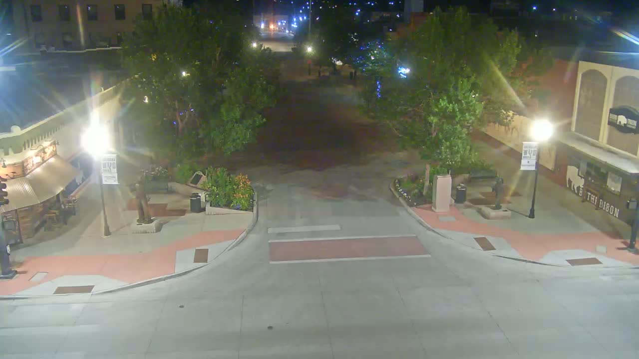 Sheridan, Grinnell Plaza & East Grinnell Street  Live Cam - Sheridan, Sheridan County, Wyoming, USA