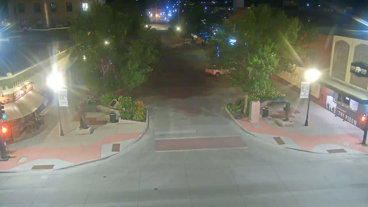 Sheridan, Grinnell Plaza & East Grinnell Street  Live Cam - Sheridan, Sheridan County, Wyoming, USA
