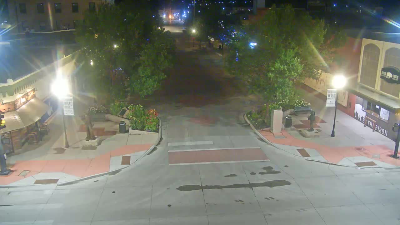Sheridan, Grinnell Plaza & East Grinnell Street  Live Cam - Sheridan, Sheridan County, Wyoming, USA