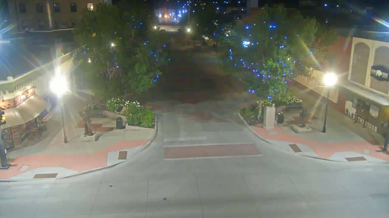 Sheridan, Grinnell Plaza & East Grinnell Street  Live Cam - Sheridan, Sheridan County, Wyoming, USA