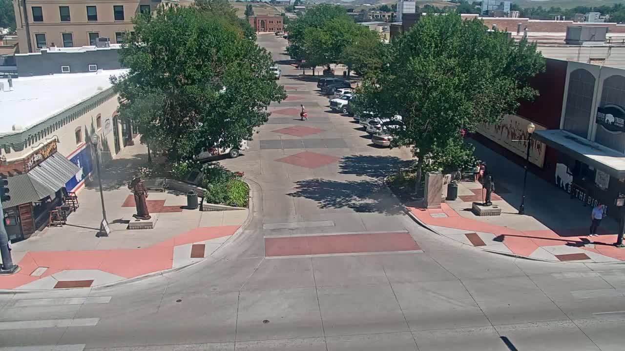 Sheridan, Grinnell Plaza & East Grinnell Street  Live Cam - Sheridan, Sheridan County, Wyoming, USA