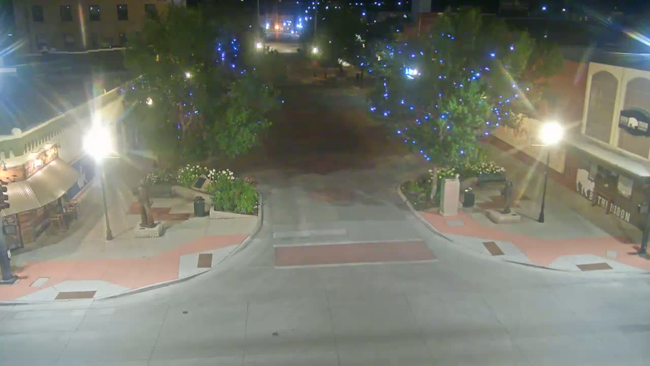 Sheridan, Grinnell Plaza & East Grinnell Street  Live Cam - Sheridan, Sheridan County, Wyoming, USA