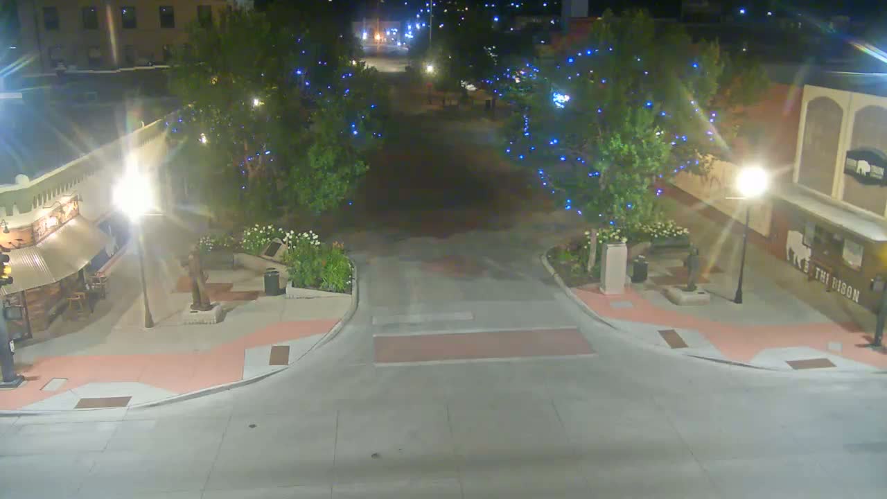 Sheridan, Grinnell Plaza & East Grinnell Street  Live Cam - Sheridan, Sheridan County, Wyoming, USA
