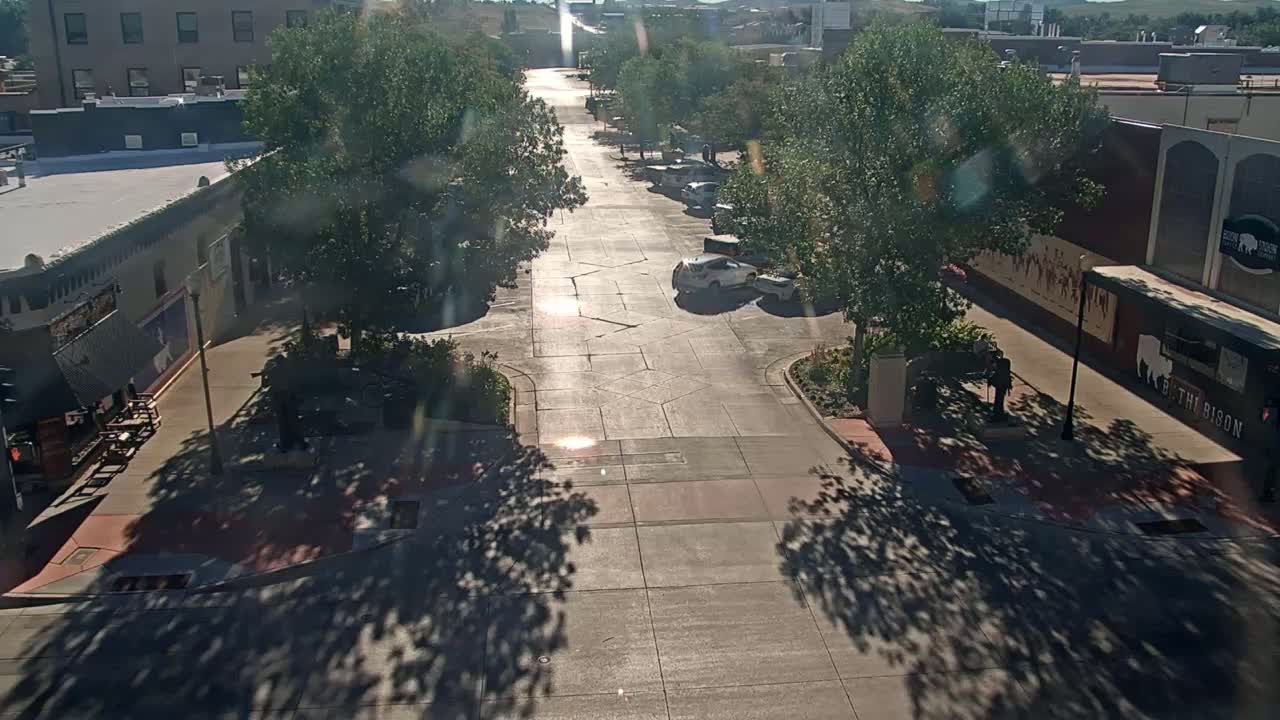 Sheridan, Grinnell Plaza & East Grinnell Street  Live Cam - Sheridan, Sheridan County, Wyoming, USA