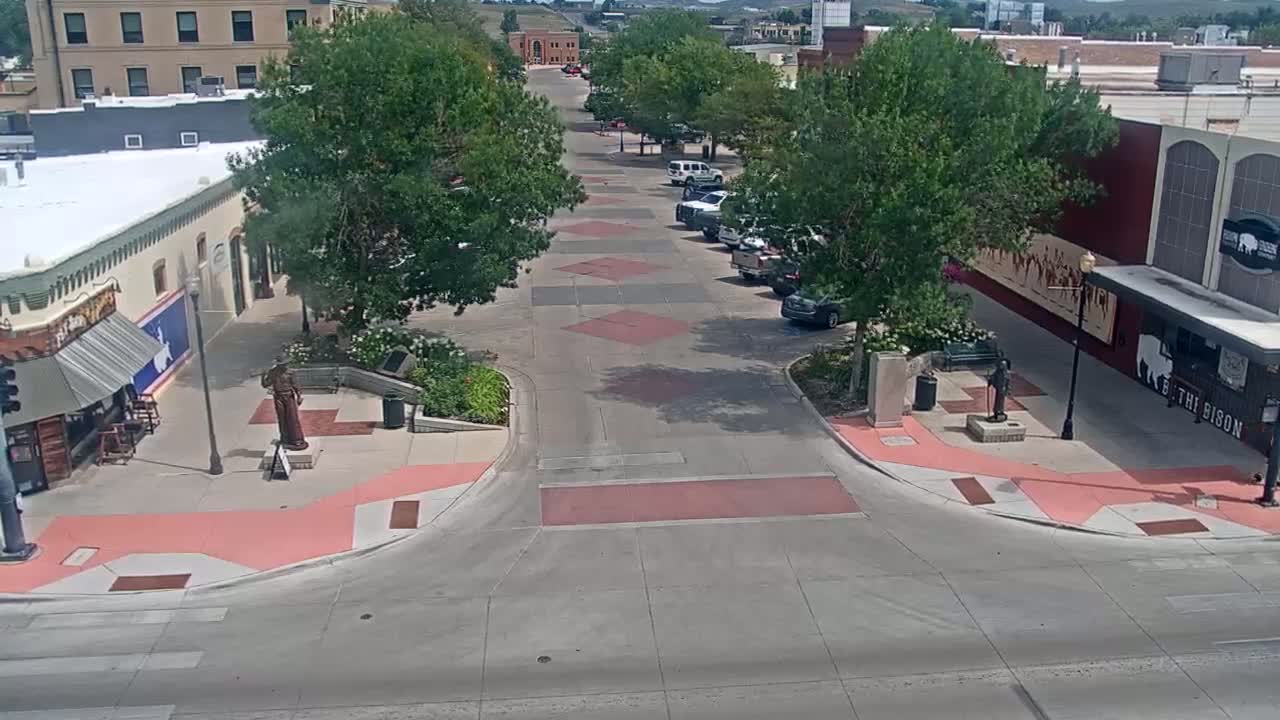 Sheridan, Grinnell Plaza & East Grinnell Street  Live Cam - Sheridan, Sheridan County, Wyoming, USA
