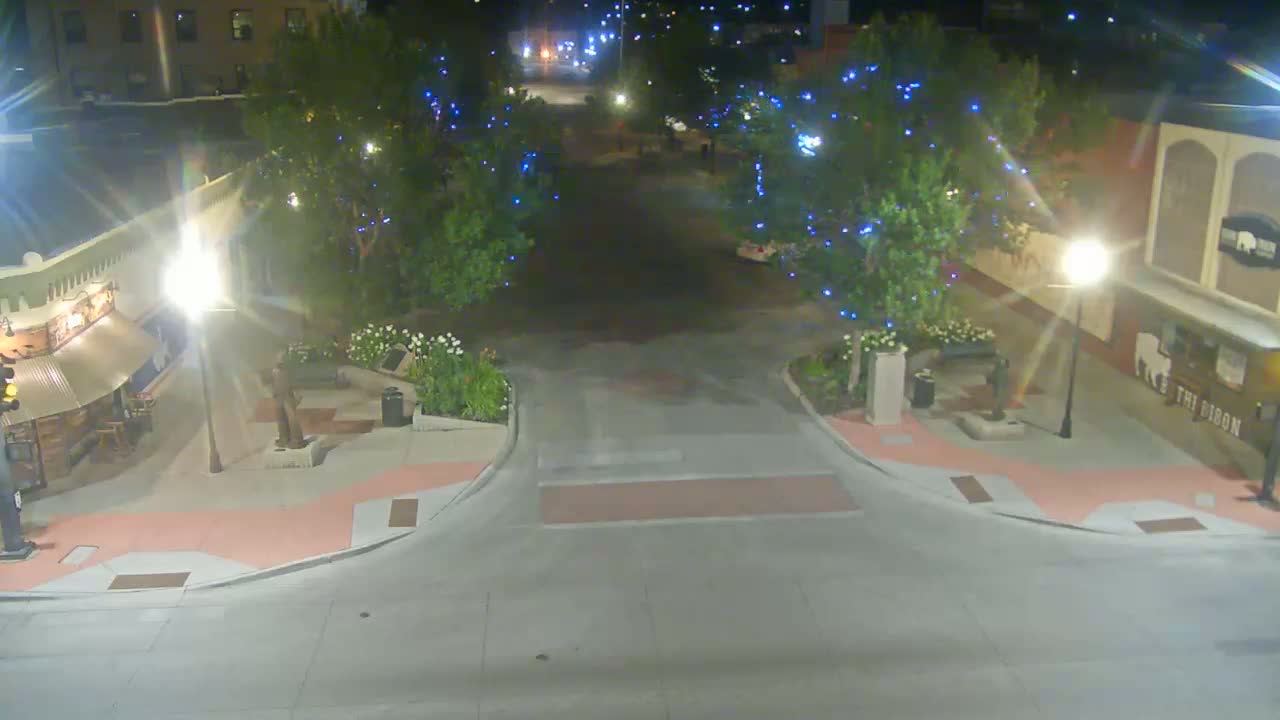 Sheridan, Grinnell Plaza & East Grinnell Street  Live Cam - Sheridan, Sheridan County, Wyoming, USA