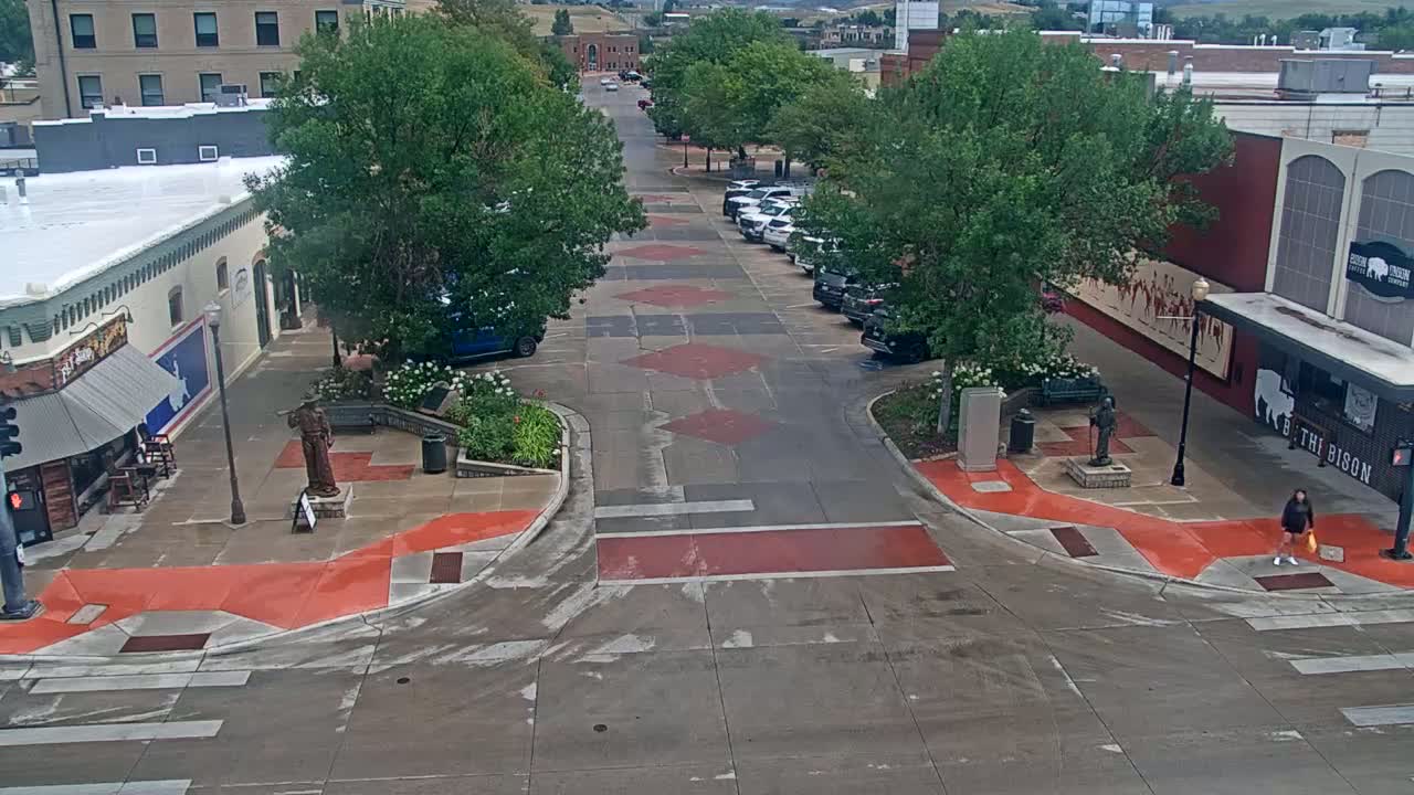 Sheridan, Grinnell Plaza & East Grinnell Street  Live Cam - Sheridan, Sheridan County, Wyoming, USA