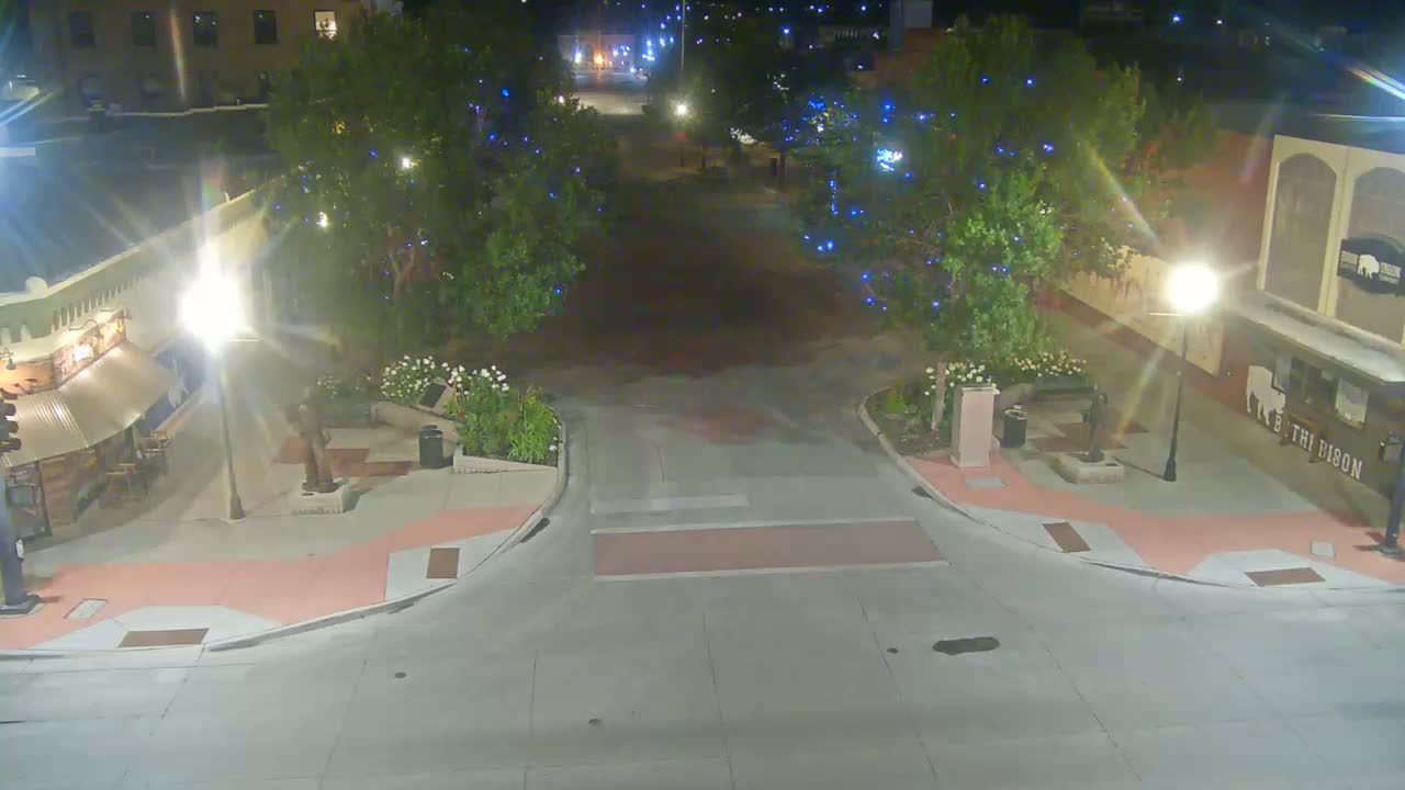 Sheridan, Grinnell Plaza & East Grinnell Street  Live Cam - Sheridan, Sheridan County, Wyoming, USA