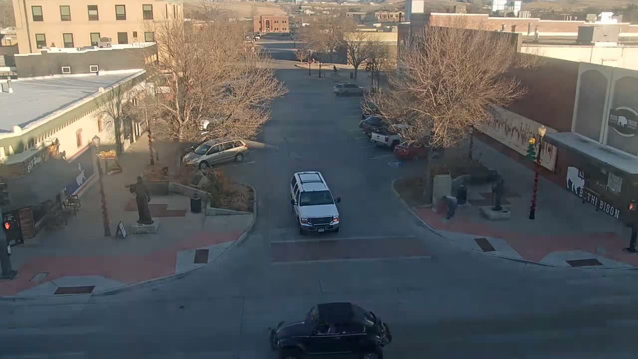 Sheridan, Grinnell Plaza & East Grinnell Street  Live Cam - Sheridan, Sheridan County, Wyoming, USA
