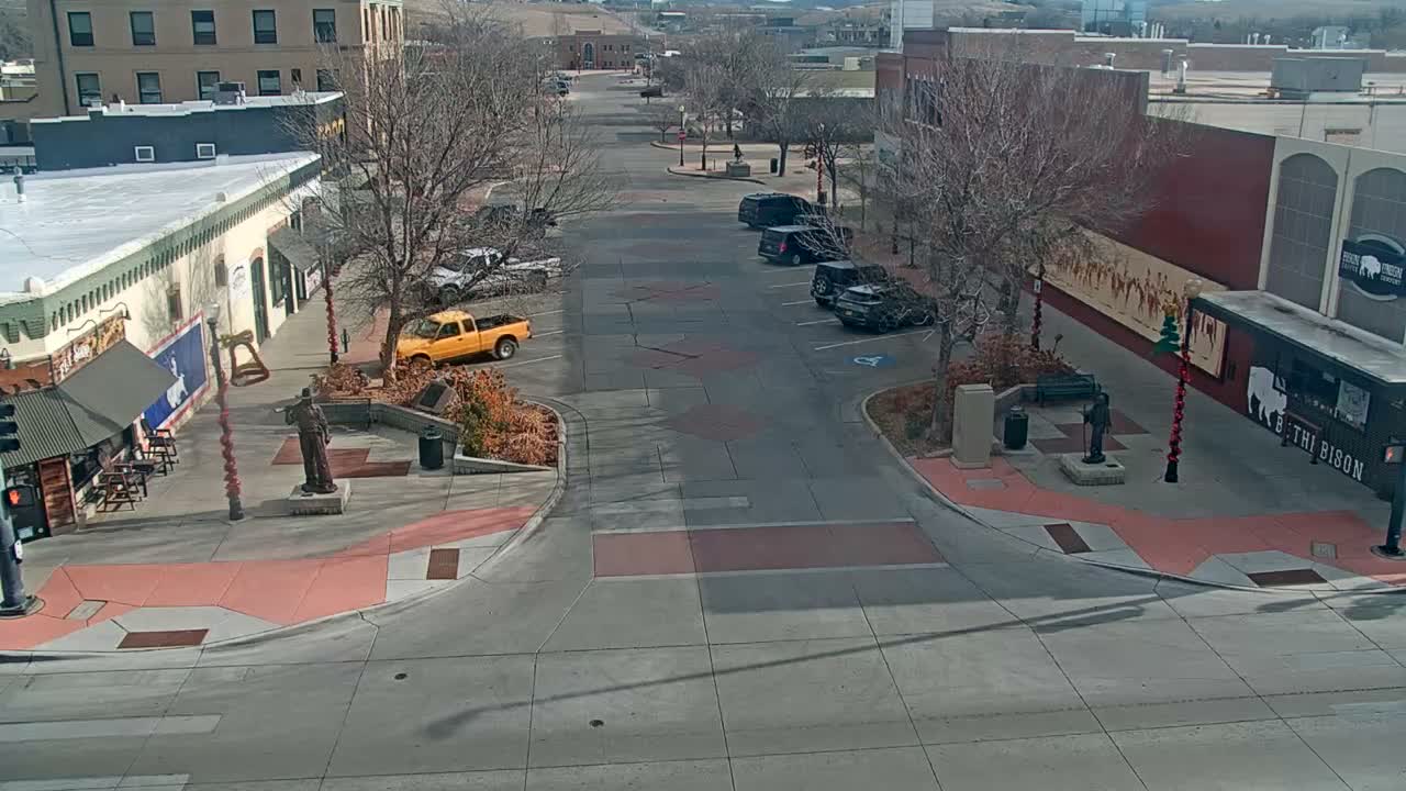 Sheridan, Grinnell Plaza & East Grinnell Street  Live Cam - Sheridan, Sheridan County, Wyoming, USA