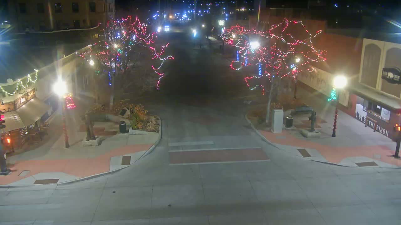 Sheridan, Grinnell Plaza & East Grinnell Street  Live Cam - Sheridan, Sheridan County, Wyoming, USA