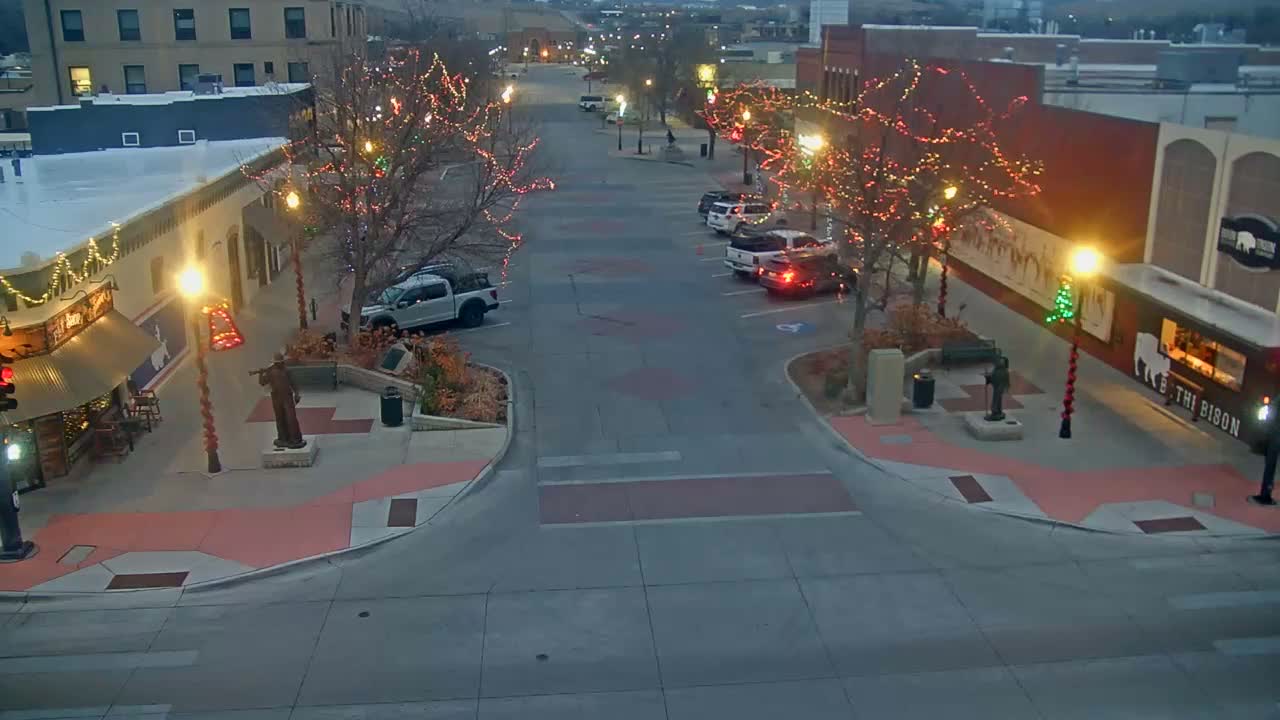 Sheridan, Grinnell Plaza & East Grinnell Street  Live Cam - Sheridan, Sheridan County, Wyoming, USA