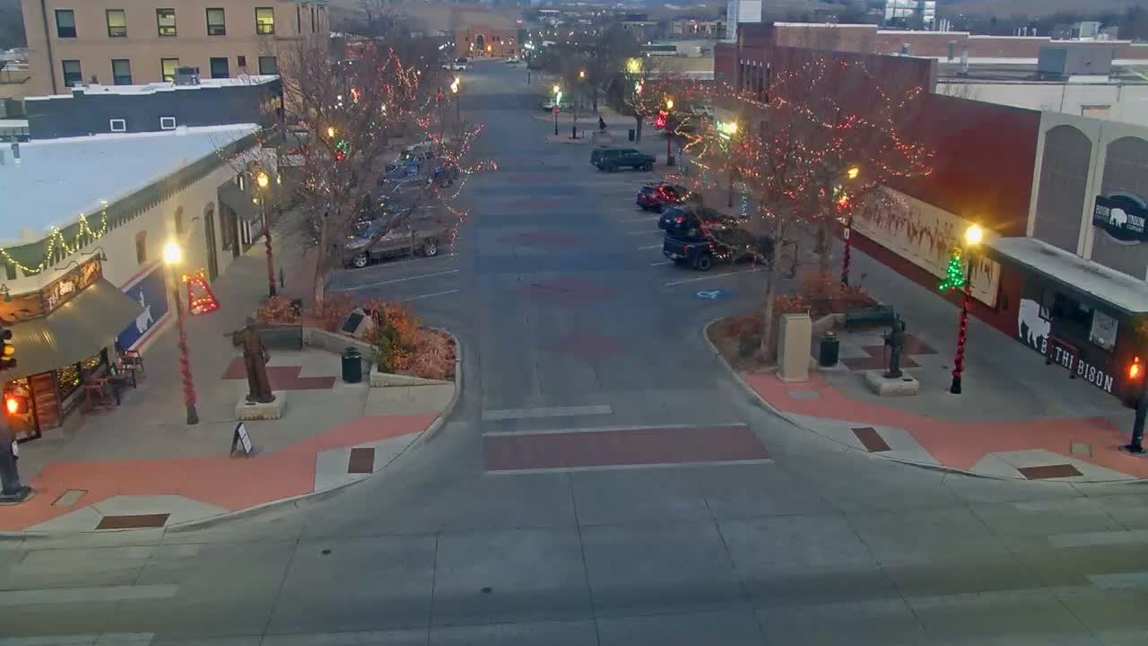 Sheridan, Grinnell Plaza & East Grinnell Street  Live Cam - Sheridan, Sheridan County, Wyoming, USA