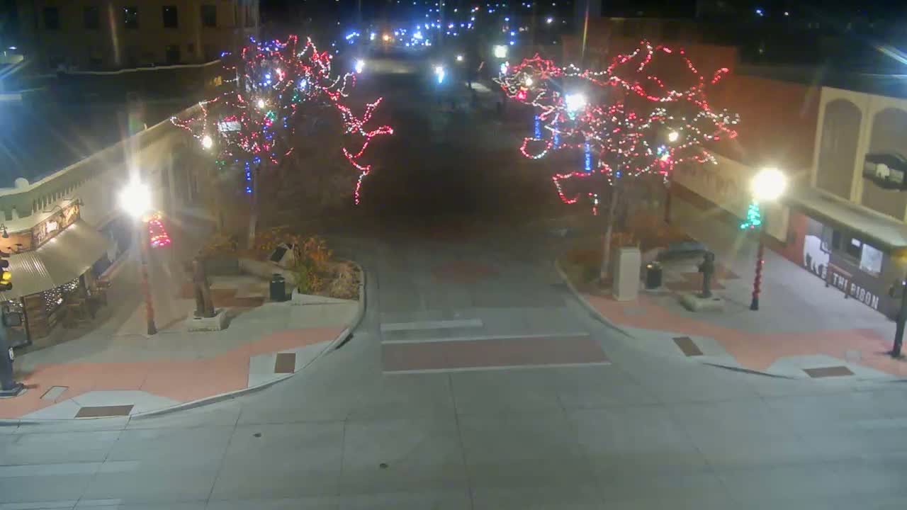 Sheridan, Grinnell Plaza & East Grinnell Street  Live Cam - Sheridan, Sheridan County, Wyoming, USA