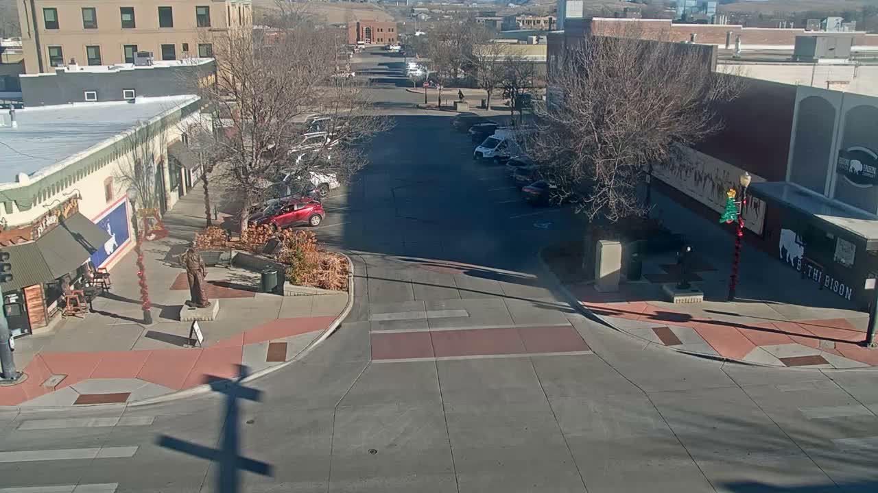 Sheridan, Grinnell Plaza & East Grinnell Street  Live Cam - Sheridan, Sheridan County, Wyoming, USA