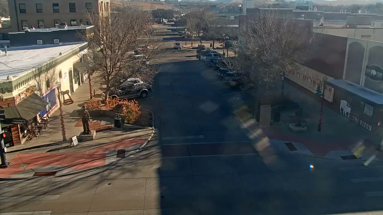 Sheridan, Grinnell Plaza & East Grinnell Street  Live Cam - Sheridan, Sheridan County, Wyoming, USA