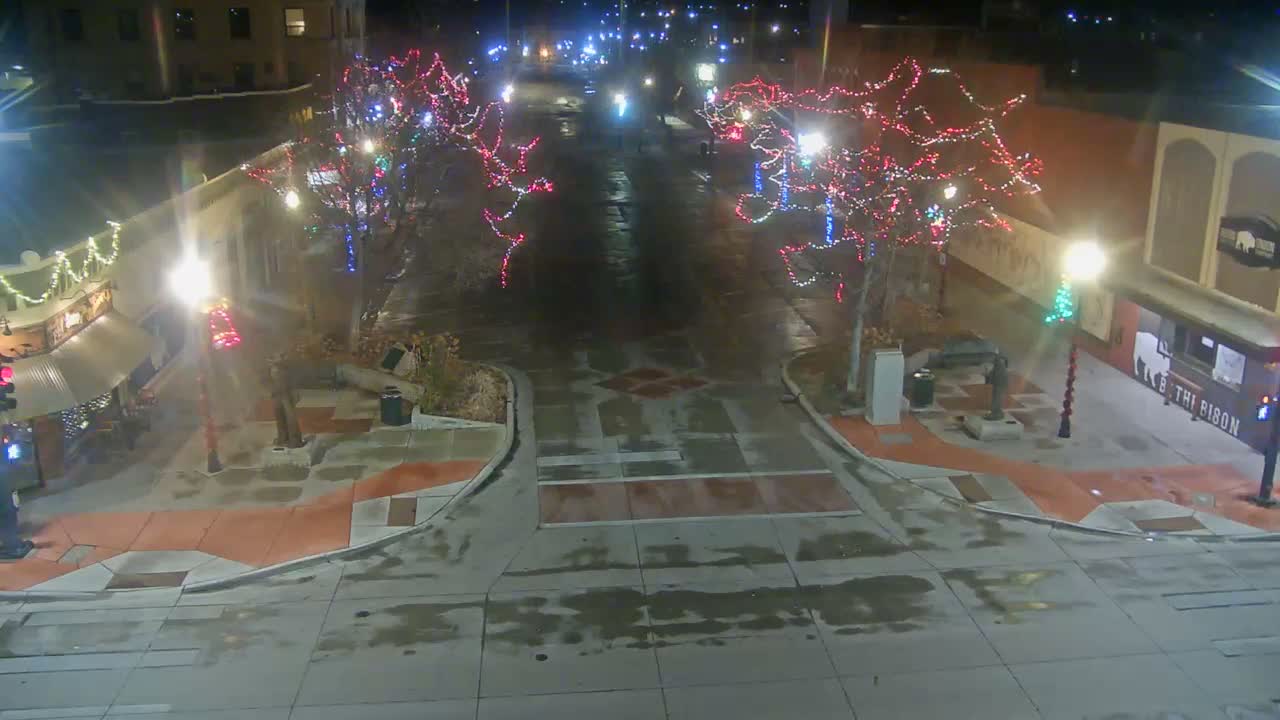 Sheridan, Grinnell Plaza & East Grinnell Street  Live Cam - Sheridan, Sheridan County, Wyoming, USA