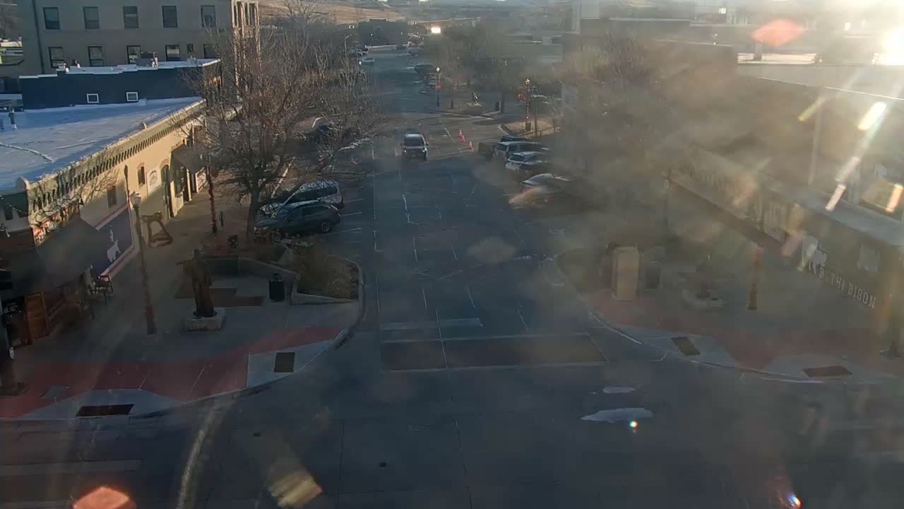 Sheridan, Grinnell Plaza & East Grinnell Street  Live Cam - Sheridan, Sheridan County, Wyoming, USA