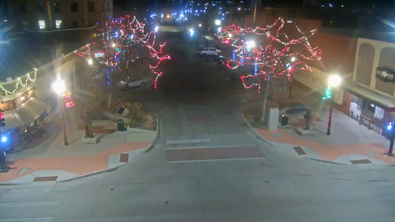 Sheridan, Grinnell Plaza & East Grinnell Street  Live Cam - Sheridan, Sheridan County, Wyoming, USA