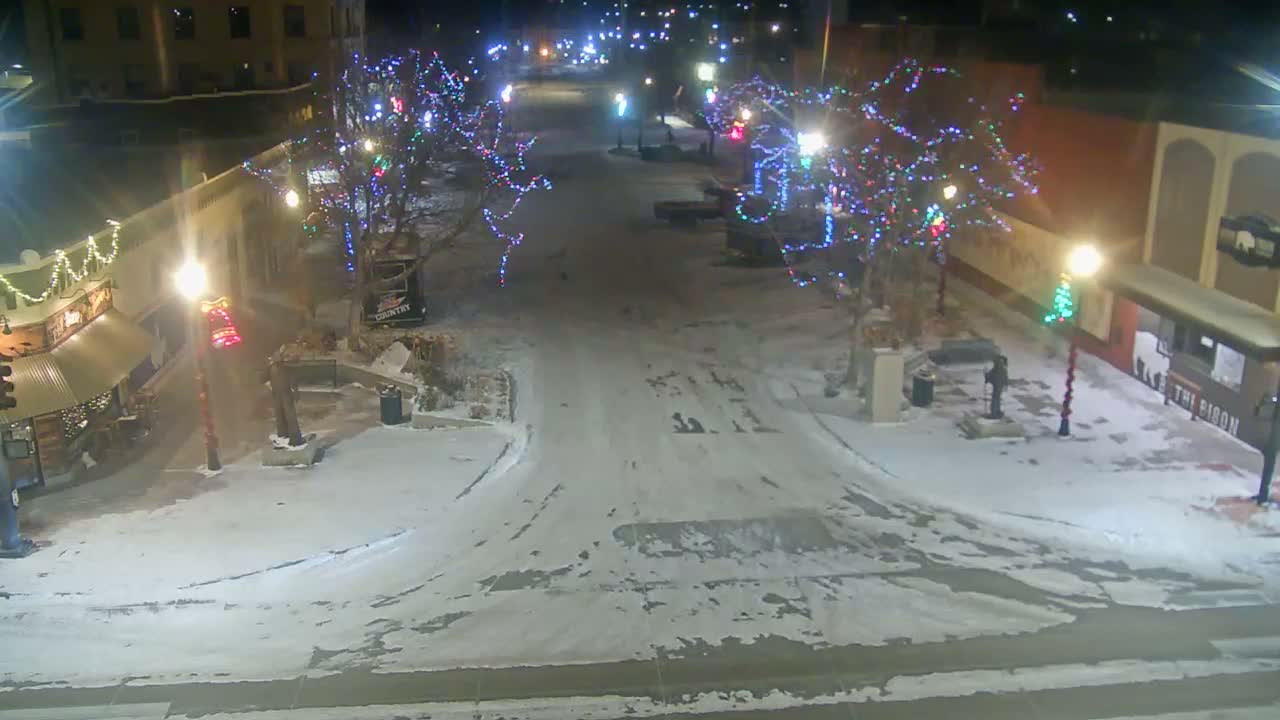 Sheridan, Grinnell Plaza & East Grinnell Street  Live Cam - Sheridan, Sheridan County, Wyoming, USA
