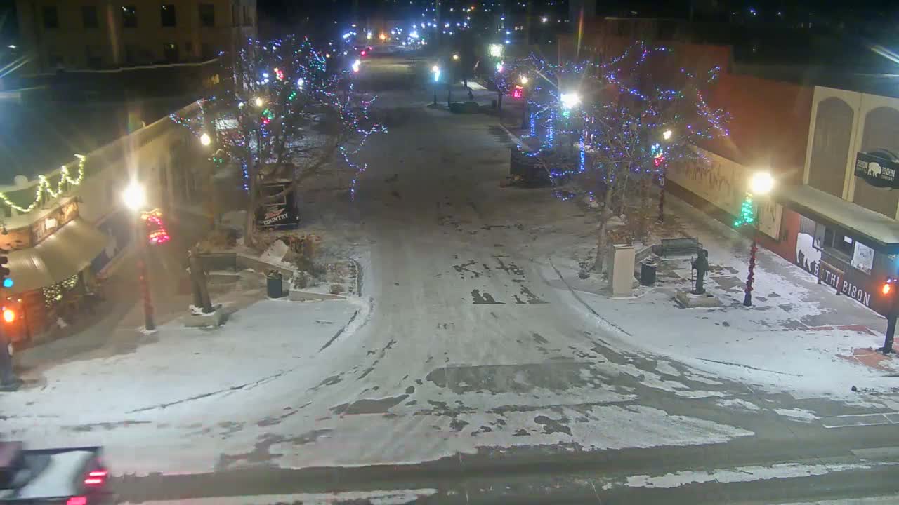 Sheridan, Grinnell Plaza & East Grinnell Street  Live Cam - Sheridan, Sheridan County, Wyoming, USA