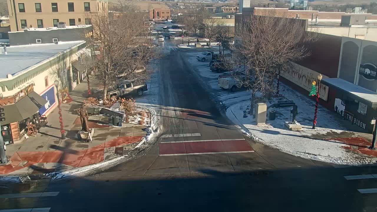 Sheridan, Grinnell Plaza & East Grinnell Street  Live Cam - Sheridan, Sheridan County, Wyoming, USA