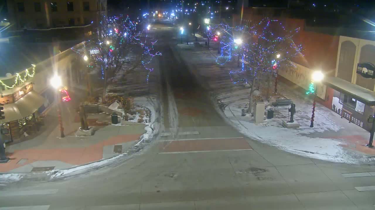 Sheridan, Grinnell Plaza & East Grinnell Street  Live Cam - Sheridan, Sheridan County, Wyoming, USA