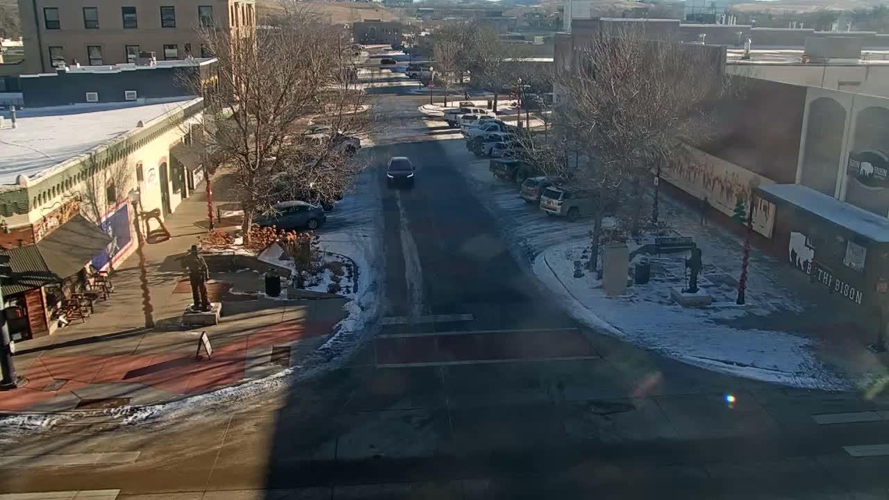 Sheridan, Grinnell Plaza & East Grinnell Street  Live Cam - Sheridan, Sheridan County, Wyoming, USA
