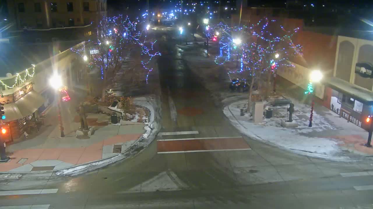 Sheridan, Grinnell Plaza & East Grinnell Street  Live Cam - Sheridan, Sheridan County, Wyoming, USA