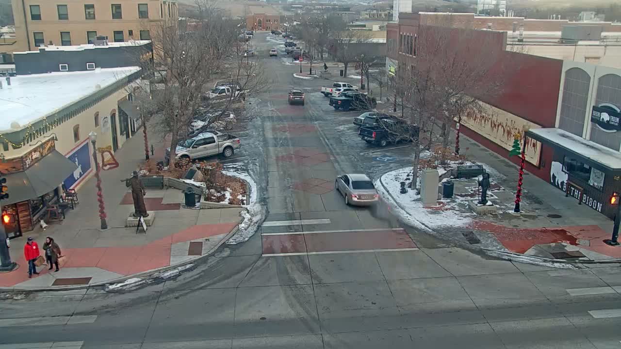 Sheridan, Grinnell Plaza & East Grinnell Street  Live Cam - Sheridan, Sheridan County, Wyoming, USA