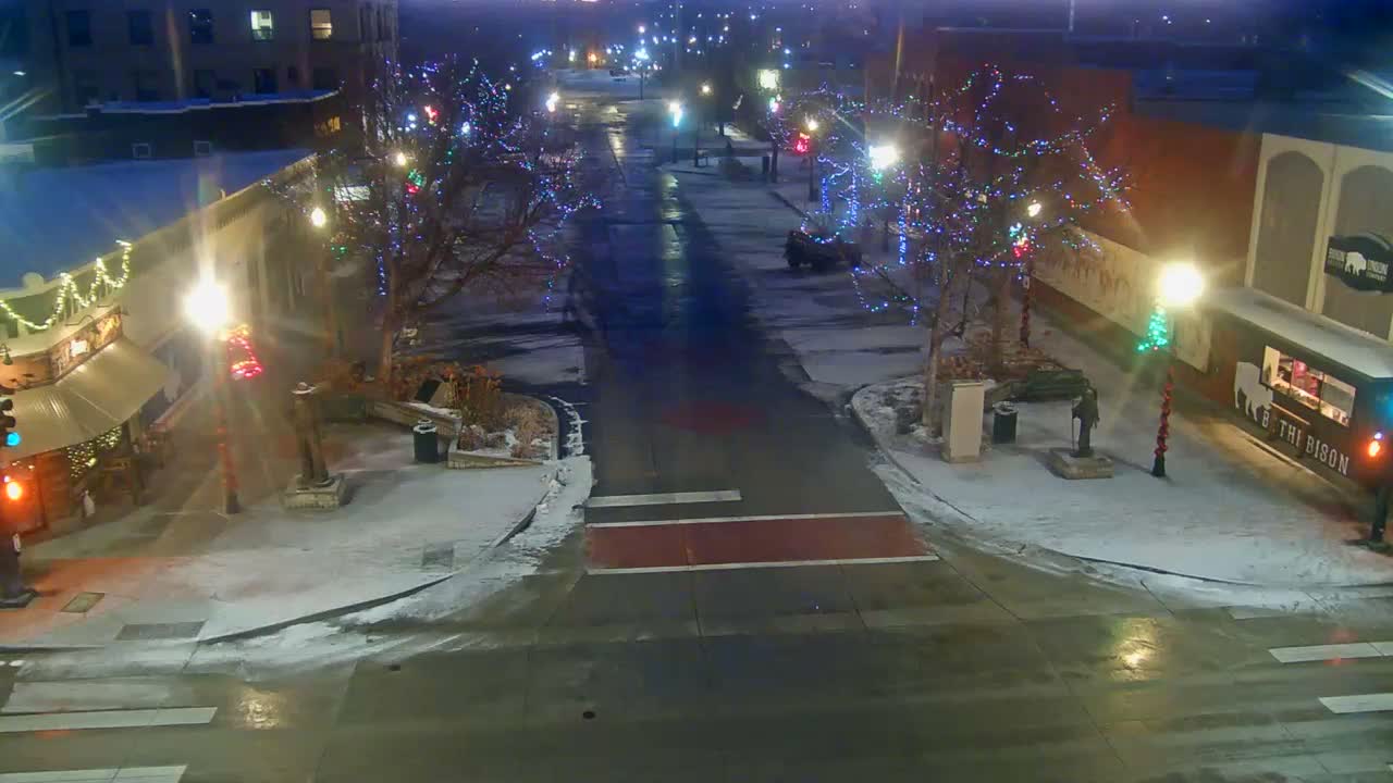 Sheridan, Grinnell Plaza & East Grinnell Street  Live Cam - Sheridan, Sheridan County, Wyoming, USA