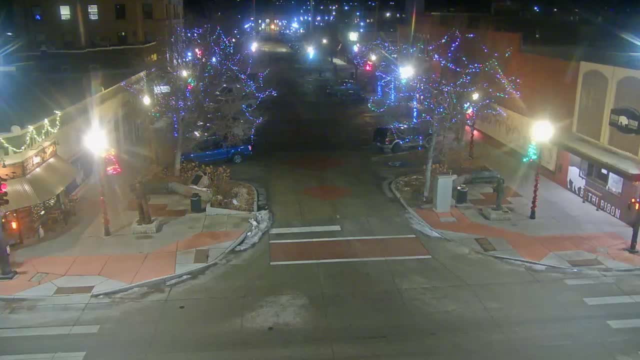 Sheridan, Grinnell Plaza & East Grinnell Street  Live Cam - Sheridan, Sheridan County, Wyoming, USA