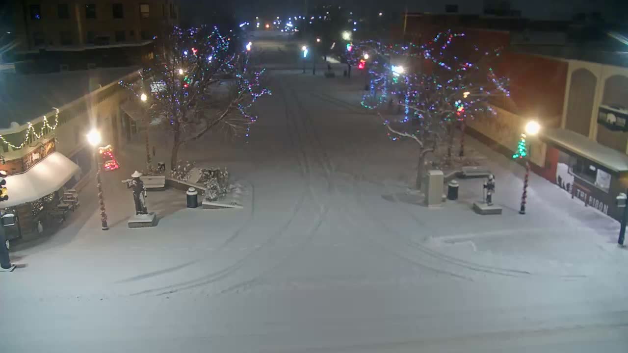 Sheridan, Grinnell Plaza & East Grinnell Street  Live Cam - Sheridan, Sheridan County, Wyoming, USA