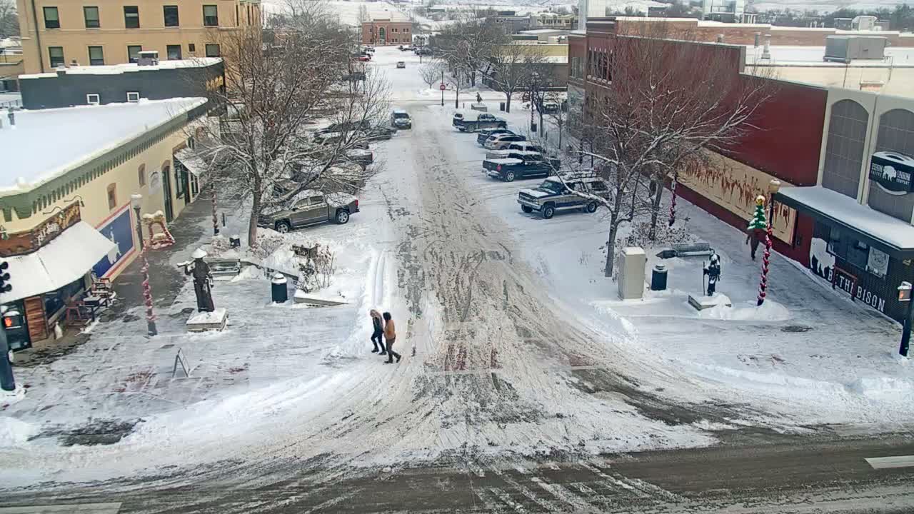 Sheridan, Grinnell Plaza & East Grinnell Street  Live Cam - Sheridan, Sheridan County, Wyoming, USA