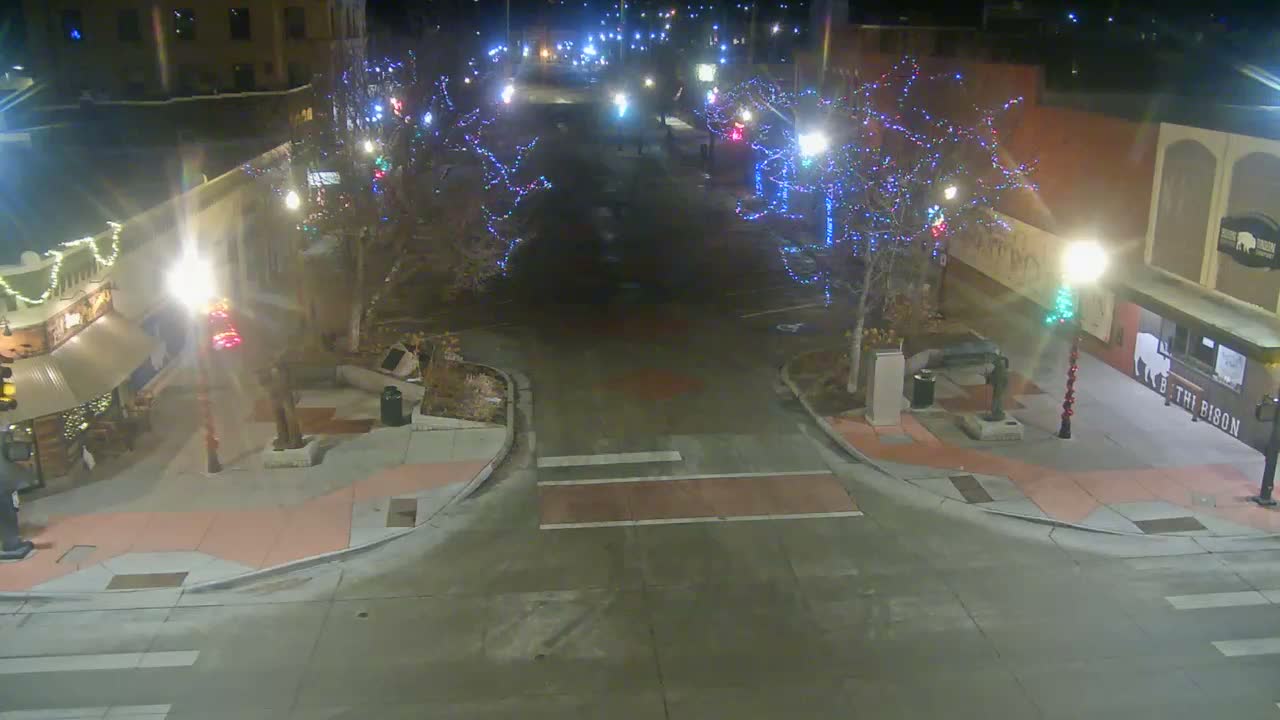 Sheridan, Grinnell Plaza & East Grinnell Street  Live Cam - Sheridan, Sheridan County, Wyoming, USA