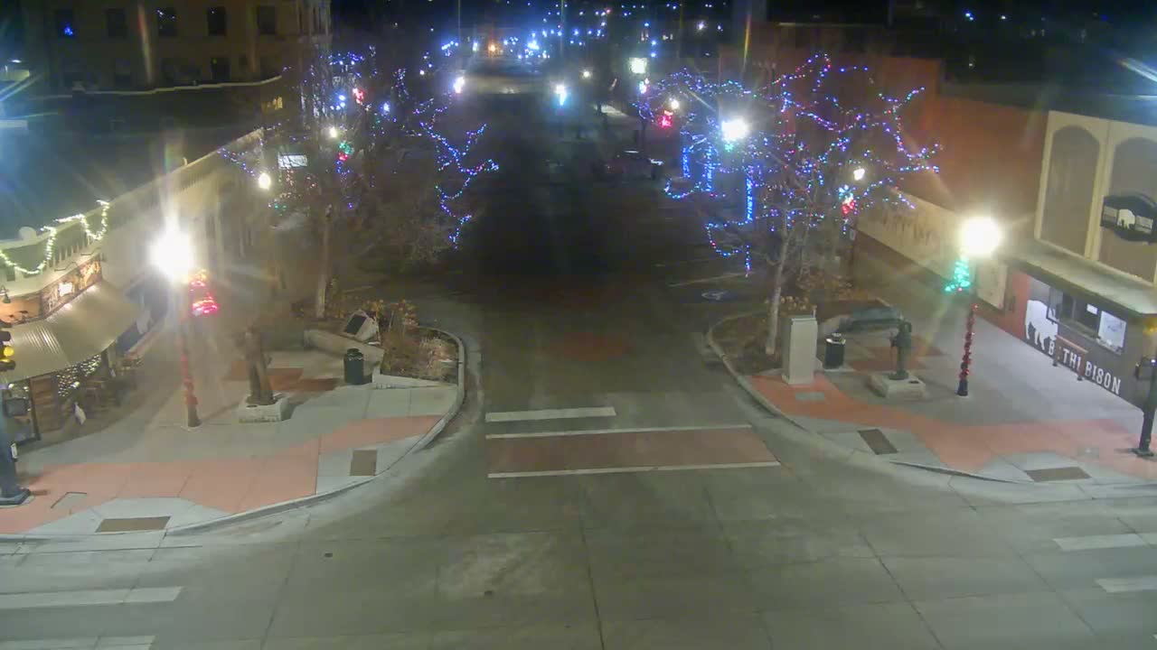 Sheridan, Grinnell Plaza & East Grinnell Street  Live Cam - Sheridan, Sheridan County, Wyoming, USA