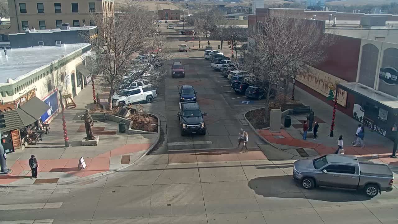 Sheridan, Grinnell Plaza & East Grinnell Street  Live Cam - Sheridan, Sheridan County, Wyoming, USA