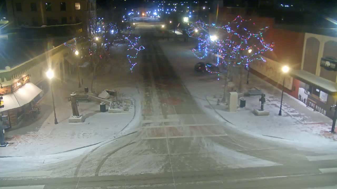 Sheridan, Grinnell Plaza & East Grinnell Street  Live Cam - Sheridan, Sheridan County, Wyoming, USA