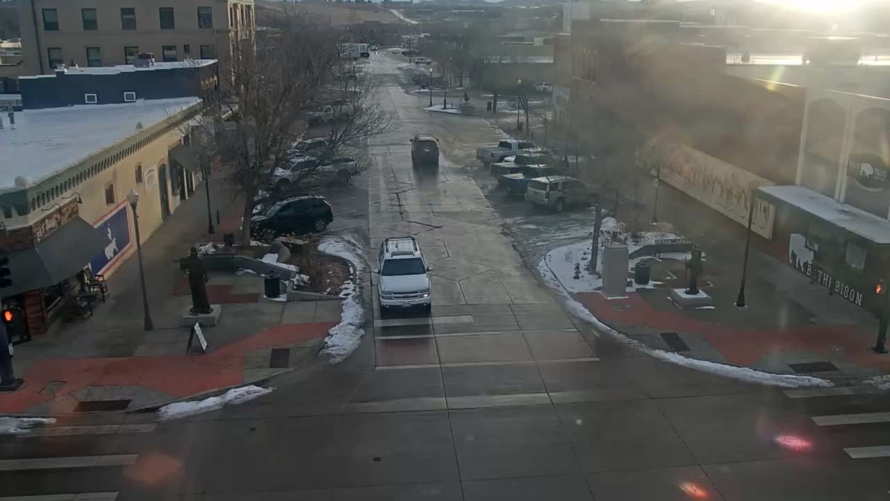 Sheridan, Grinnell Plaza & East Grinnell Street  Live Cam - Sheridan, Sheridan County, Wyoming, USA