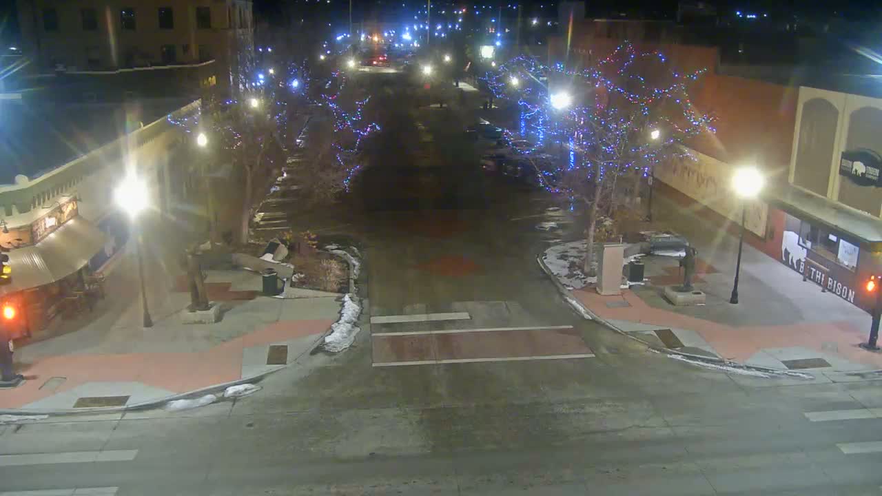 Sheridan, Grinnell Plaza & East Grinnell Street  Live Cam - Sheridan, Sheridan County, Wyoming, USA