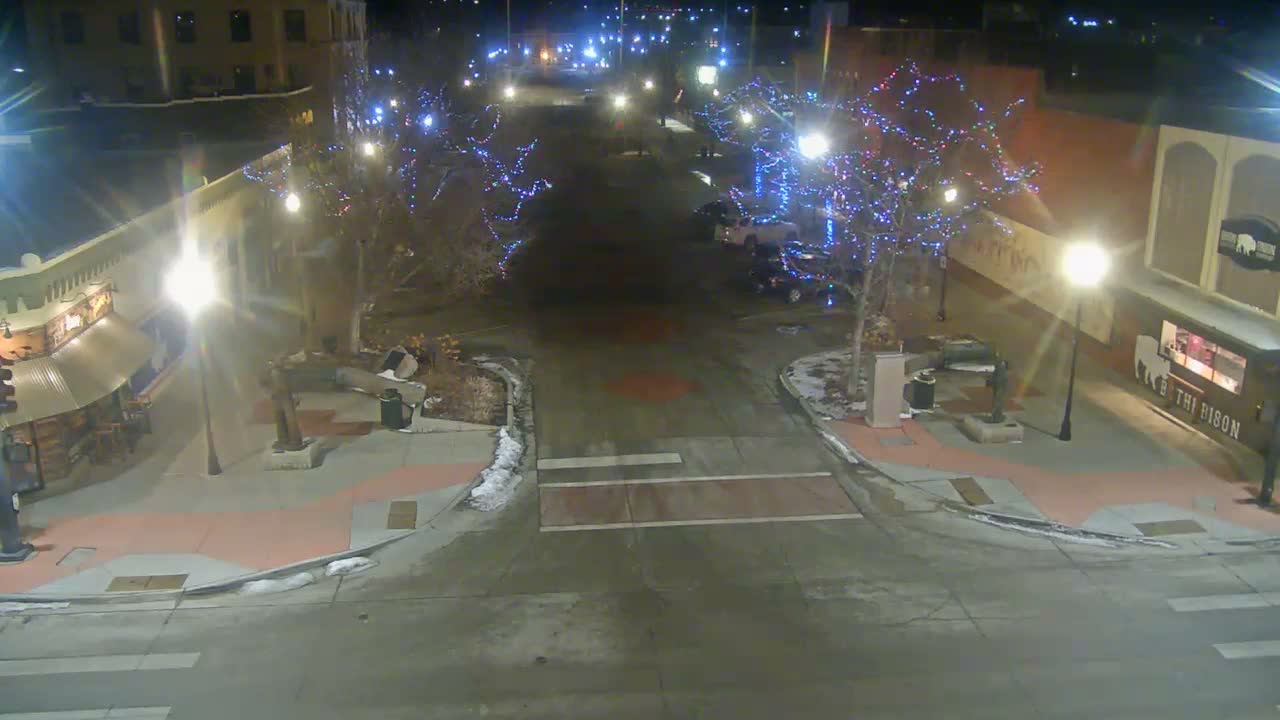 Sheridan, Grinnell Plaza & East Grinnell Street  Live Cam - Sheridan, Sheridan County, Wyoming, USA
